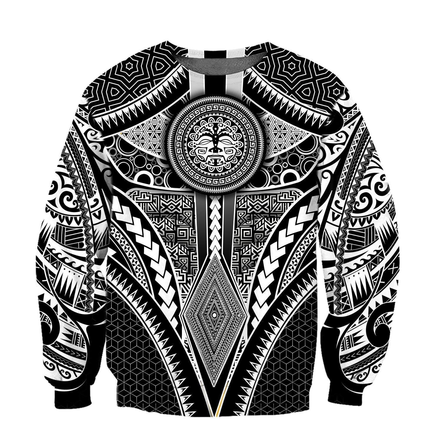 Amazing Polynesian Pattern Hoodie For Men And Women