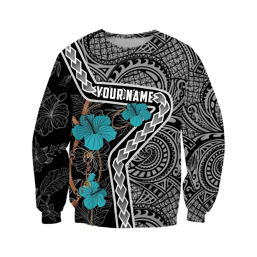 Amazing Polynesian Green Tattoo Ii Customize 3D All Over Printed Shirts For Men And Women Hoodie