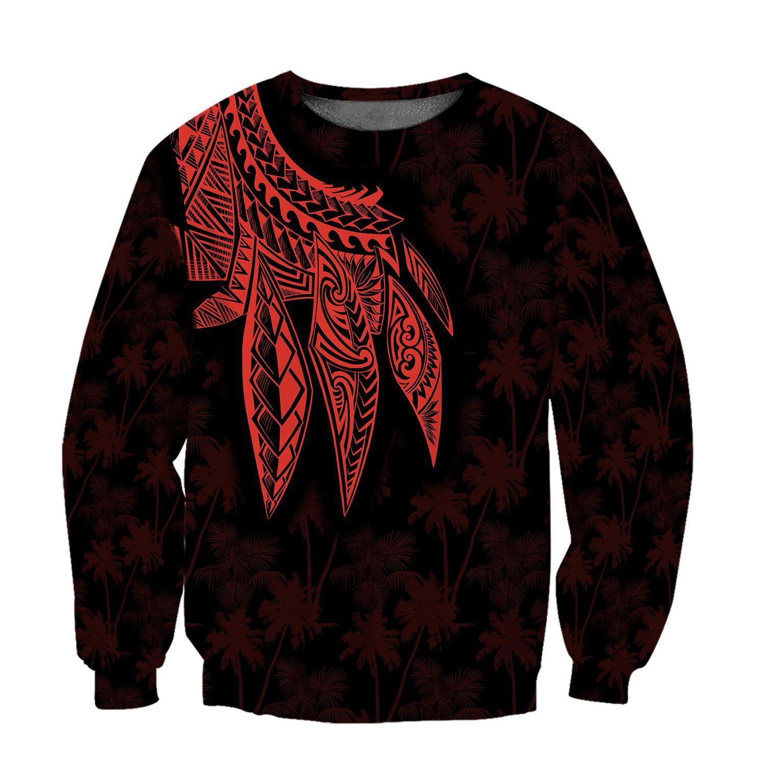 Amazing Polynesian Wing Tattoo Hoodie For Men And Women