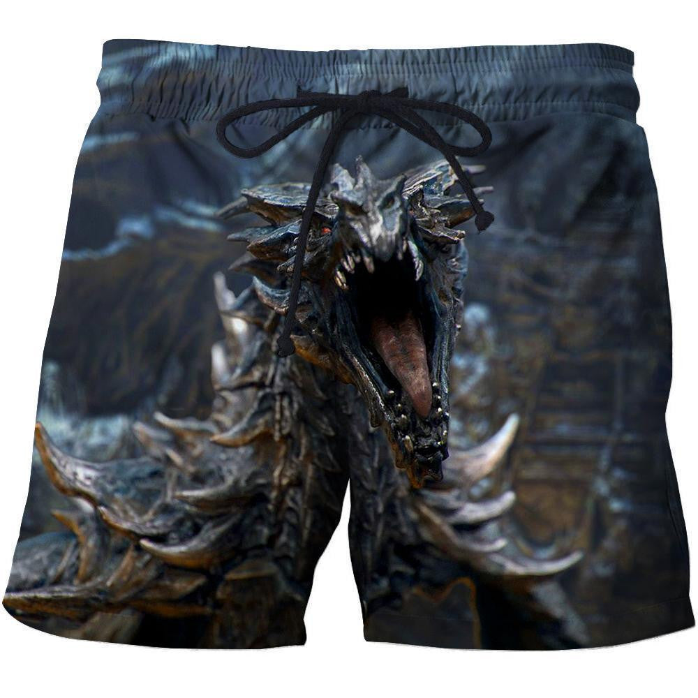 Alduin Skyrim Dragon All Over Print 3D Hoodie