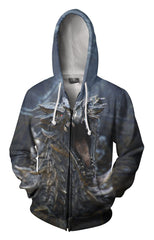 Alduin Skyrim Dragon Shirts Hoodie 3D All Over Printed