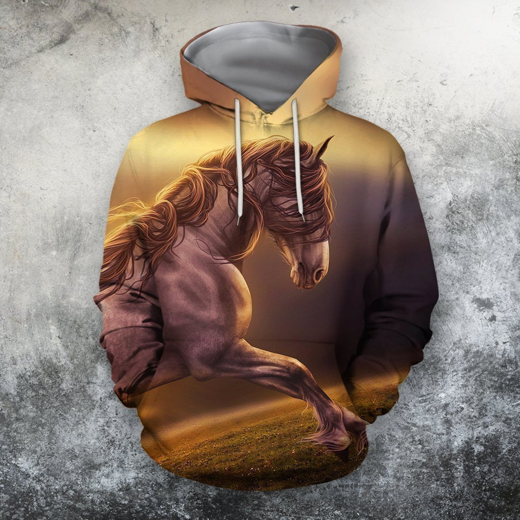 3D All Over Print  Animals Horse Hoodie - Amaze Style™