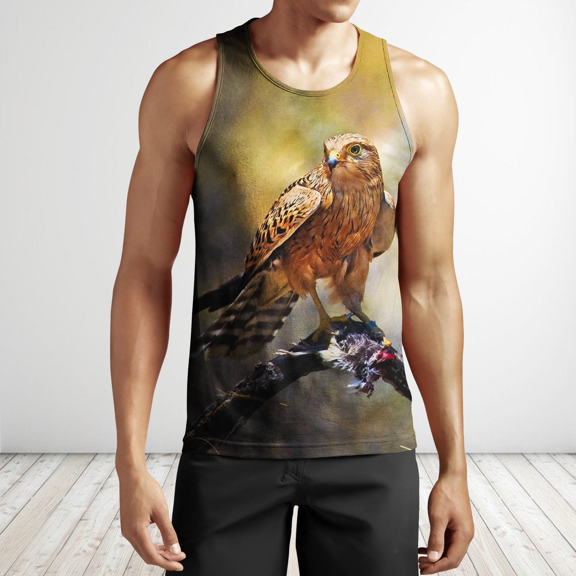 Animals Hawks Hunting Hoodie 3D All Over Printed