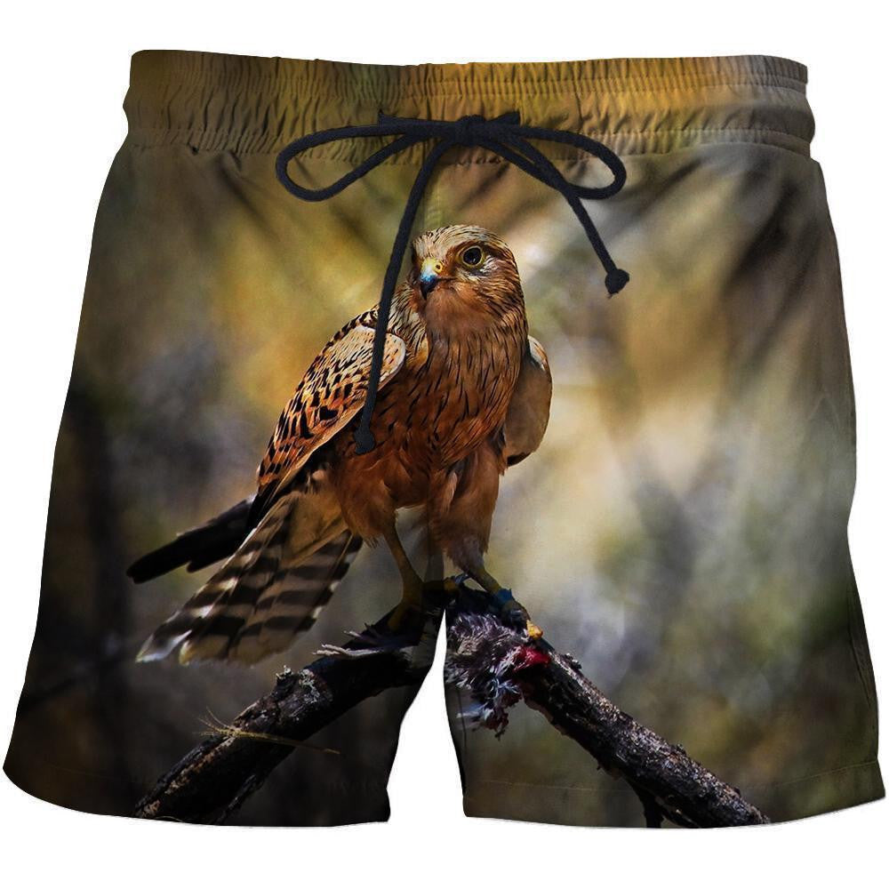 Animals Hawks Hunting Hoodie 3D All Over Printed