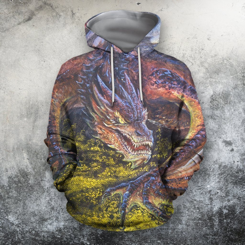 3D AOD Dragon Art Nature Hoodie - Amaze Style™