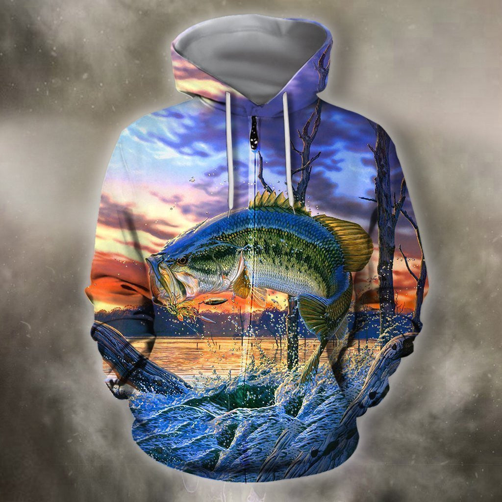 Animal Is Fish Shirt Hoodie 3D All Over Printed