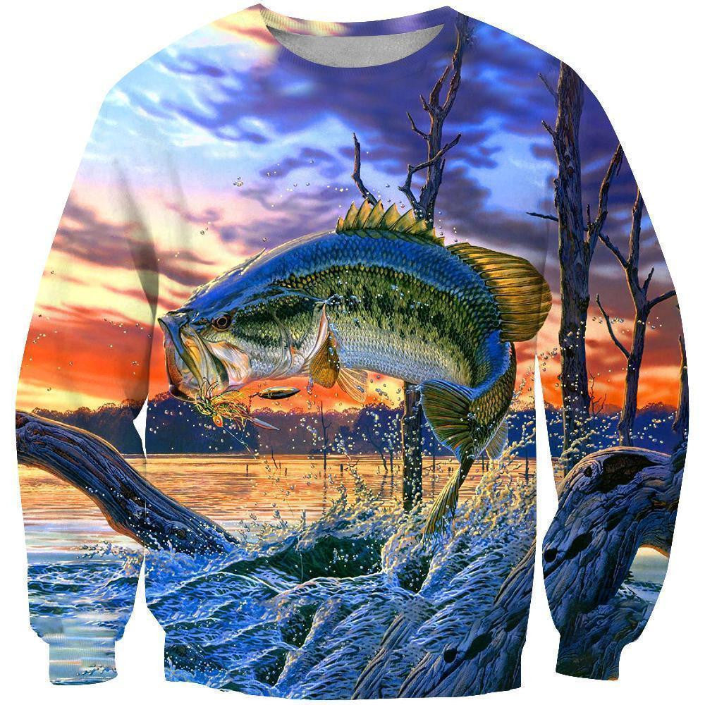 Animal Is Fish Shirt Hoodie 3D All Over Printed