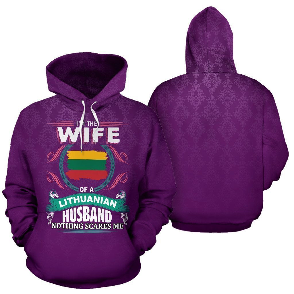 LithuaniaThe Wife Of A Lithuanian Husband Hoodie