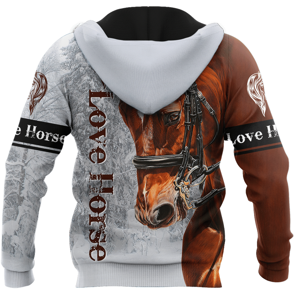 Arabian Horse 3D All Over Printed Hoodie For Men And Women