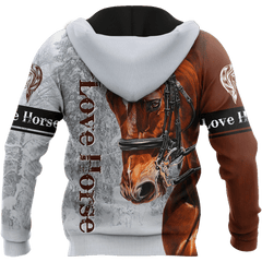 Arabian Horse 3D All Over Printed Hoodie For Men And Women