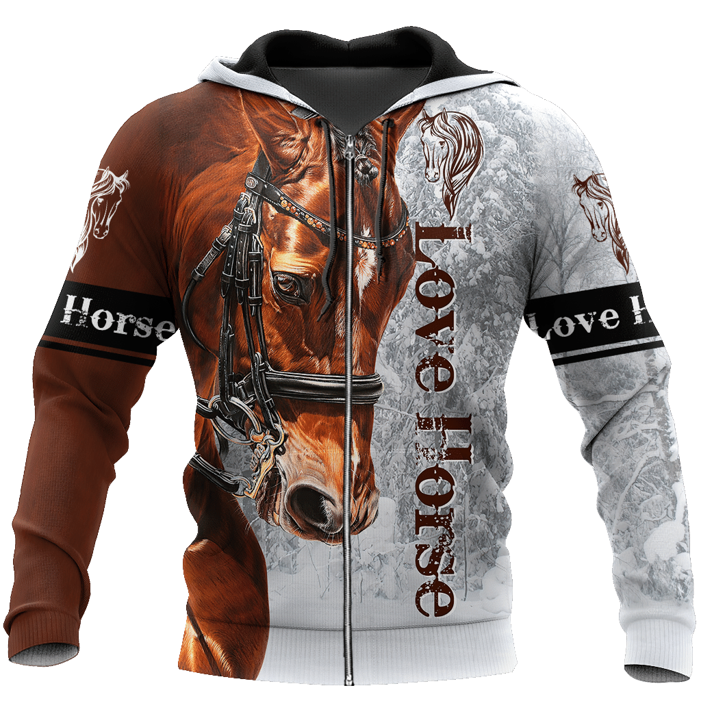 Arabian Horse 3D All Over Printed Hoodie For Men And Women