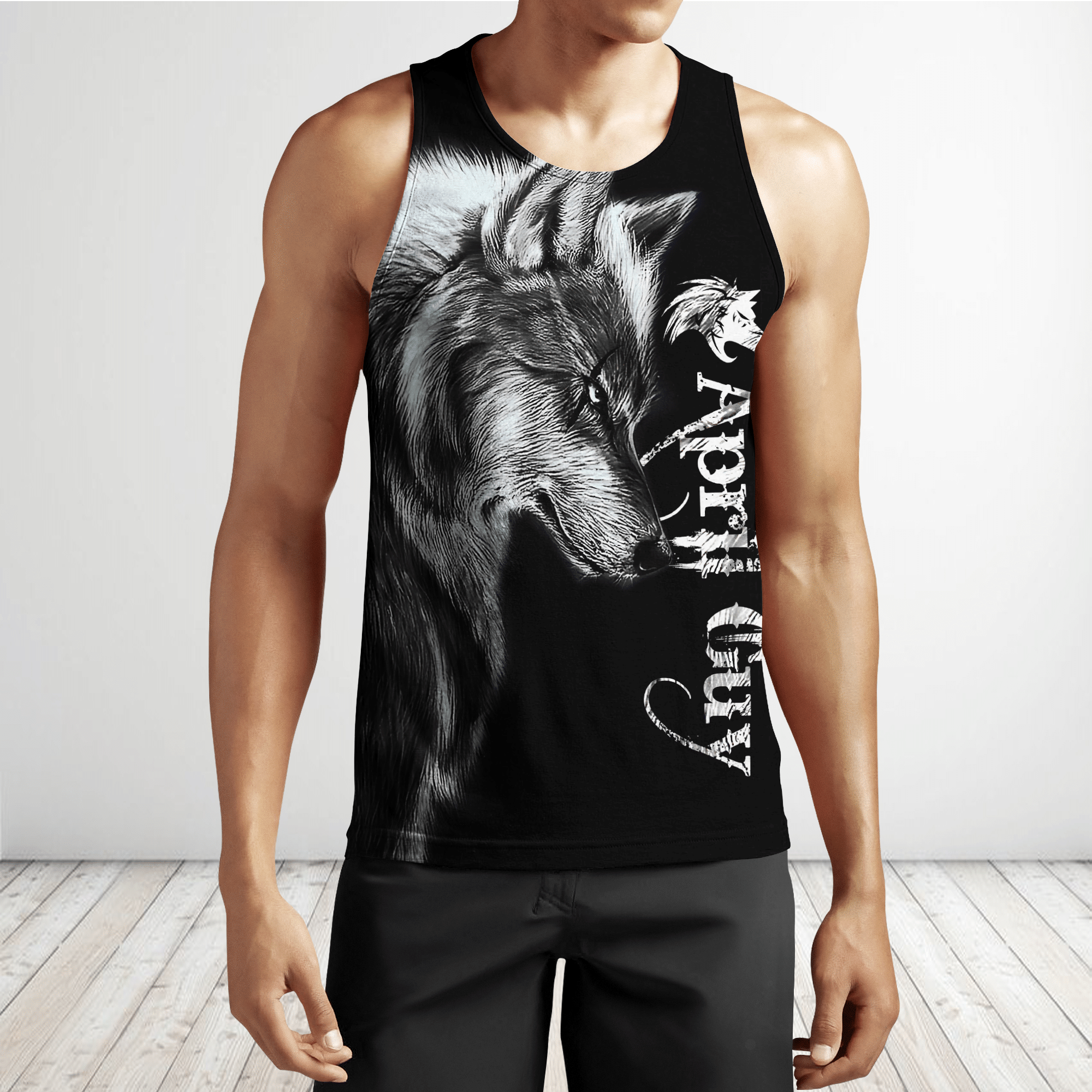 April Guy Wolf 3D Printed Unisex Shirts Hoodie