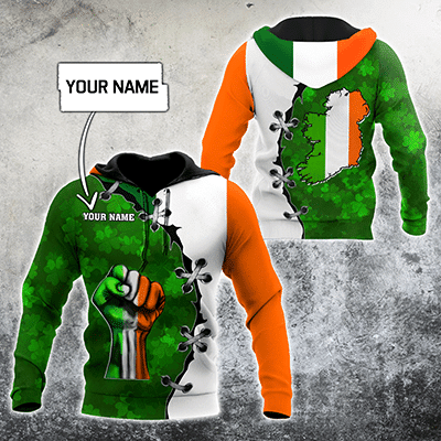 3D All Over Printed Irish Pride- St Patrick Day Unisex Shirts Custom Name XT MH17022103 - Amaze Style™