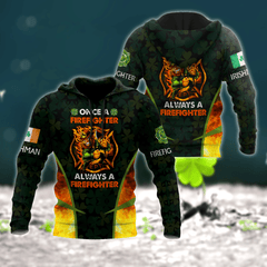 3D All Over Printed Irish- Firefighter  Unisex Shirts XT - Amaze Style™-Apparel