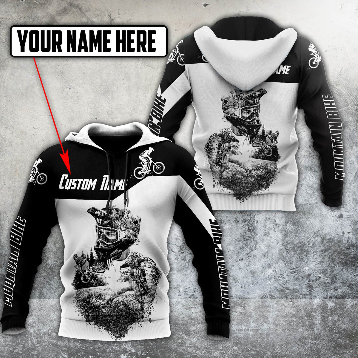 Personalized Name XT Mountain Biking 3D Printed Clothes HHT17032105 - Amaze Style™