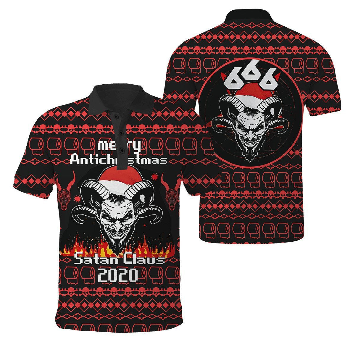 Merry Anti-Christmas Satanic Hoodie For Men And Women