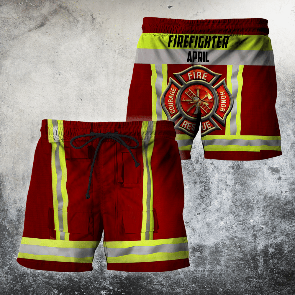 April Firefighter Hoodie For Men And Women