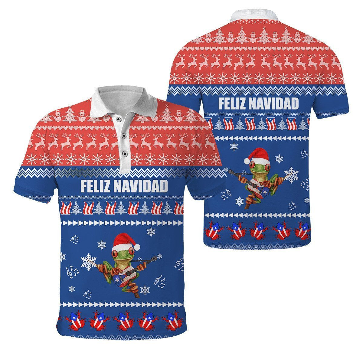 Puerto Rico Coqui Christmas Hoodie For Men And Women