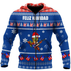 Puerto Rico Coqui Christmas Hoodie For Men And Women