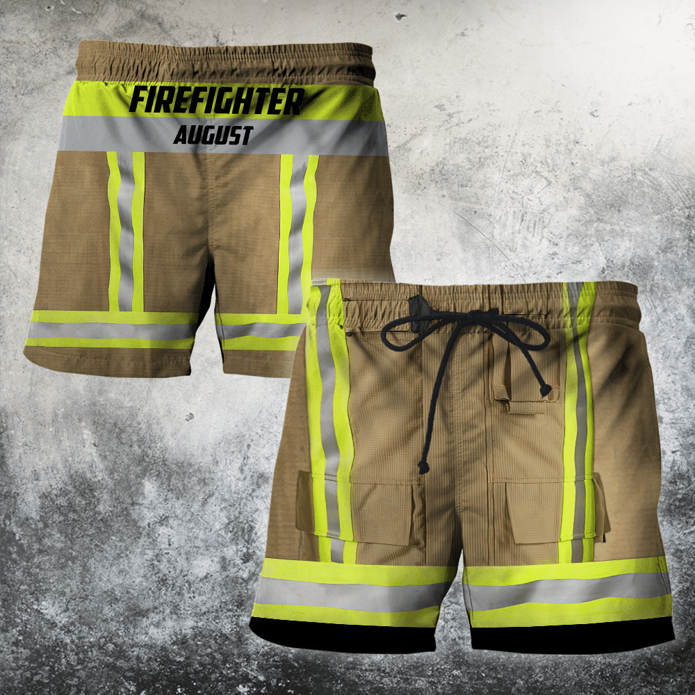 August Firefighter Hoodie For Men And Women