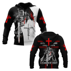 A Child of God, A Man of Faith, A Warrior of Christ - 3D All Over Printed Style for Men and Women - Amaze Style™