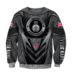 Custom Name Xt British Armed Forces 3D Printed Clothes Hoodie