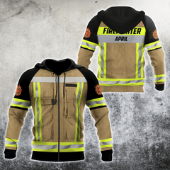 April Firefighter Hoodie For Men And Women