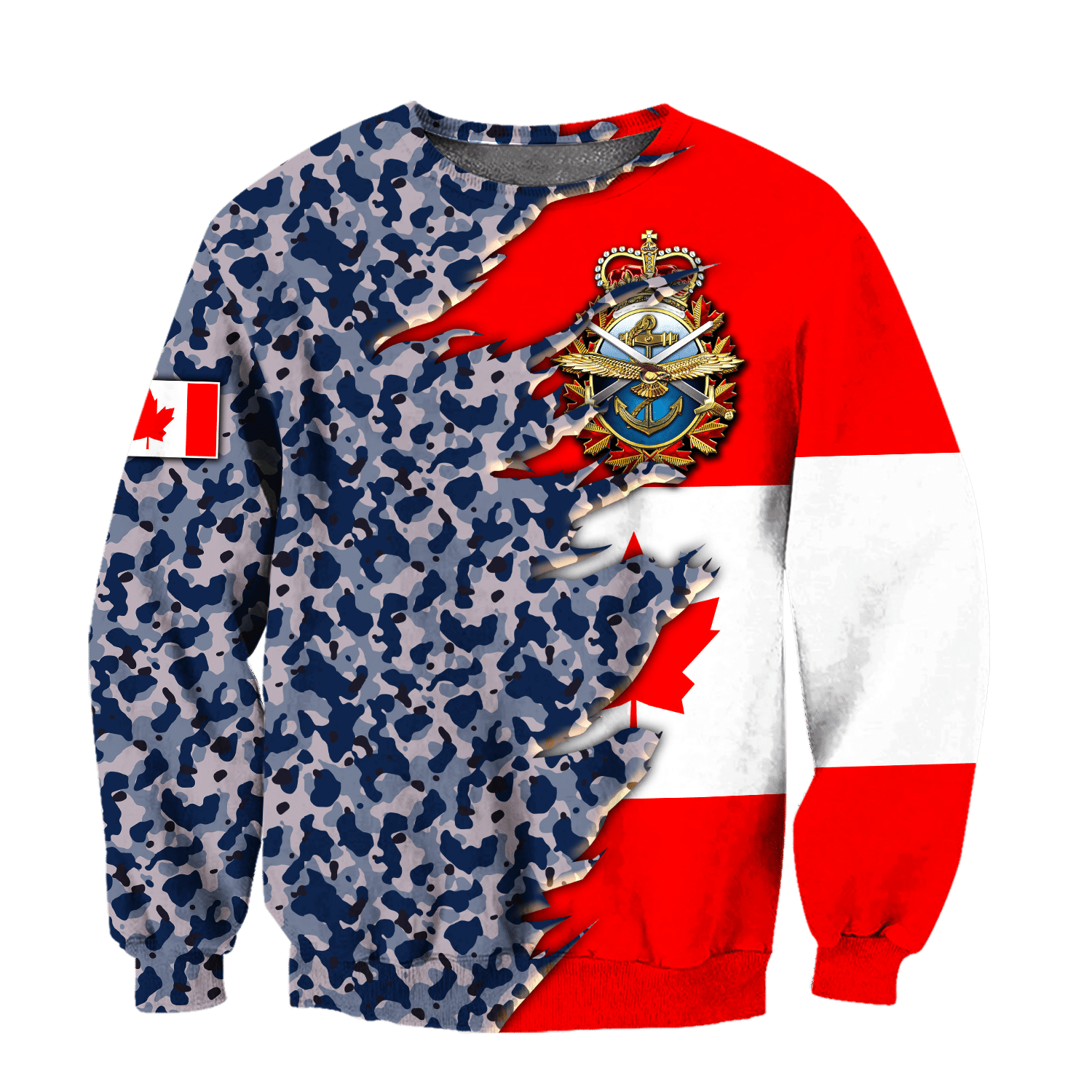 Canadian Navy Veteran  3D All Over Printed Shirts  MH10032106 - Amaze Style™