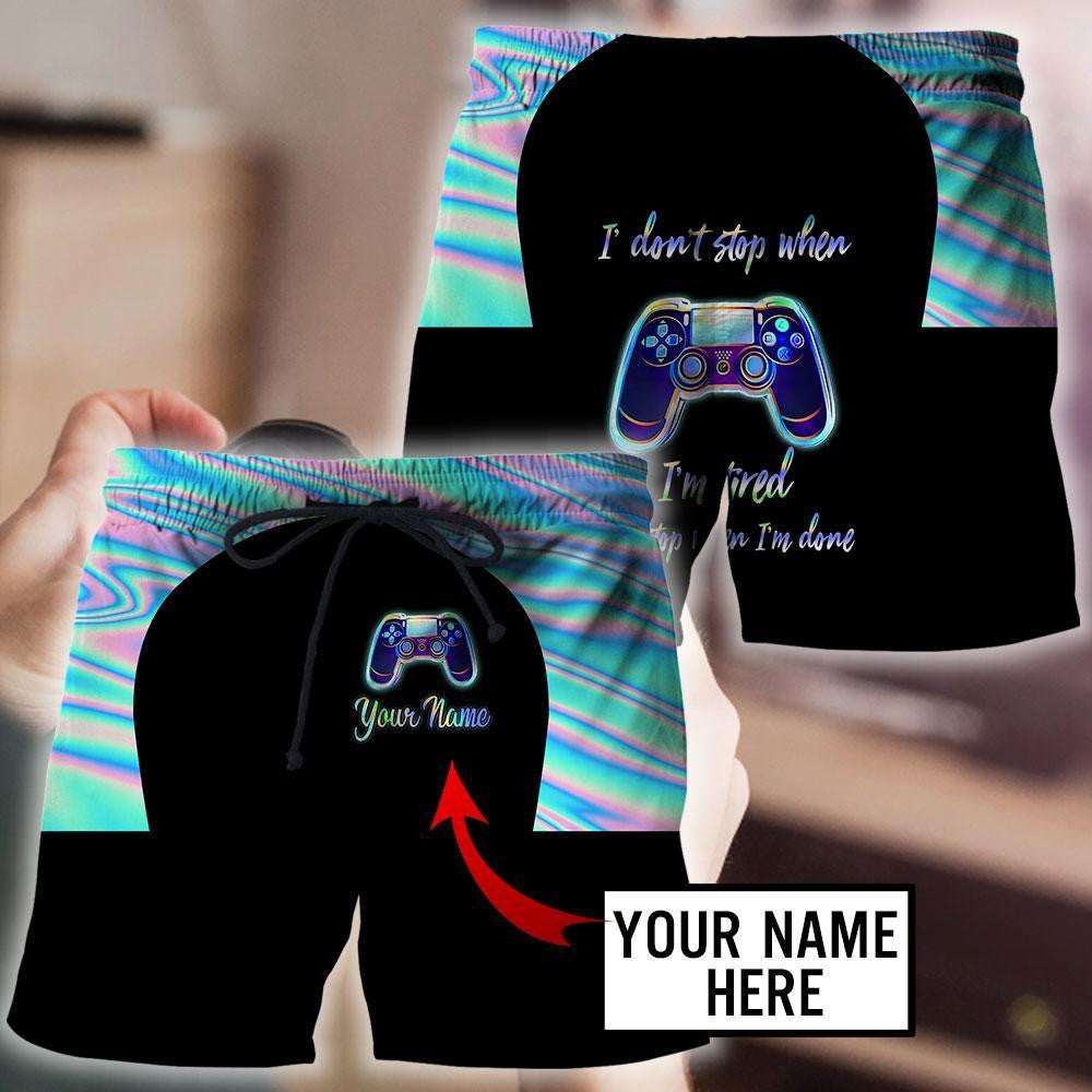 Game Lover Unisex Shirts Custom Name Hoodie 3D All Over Printed