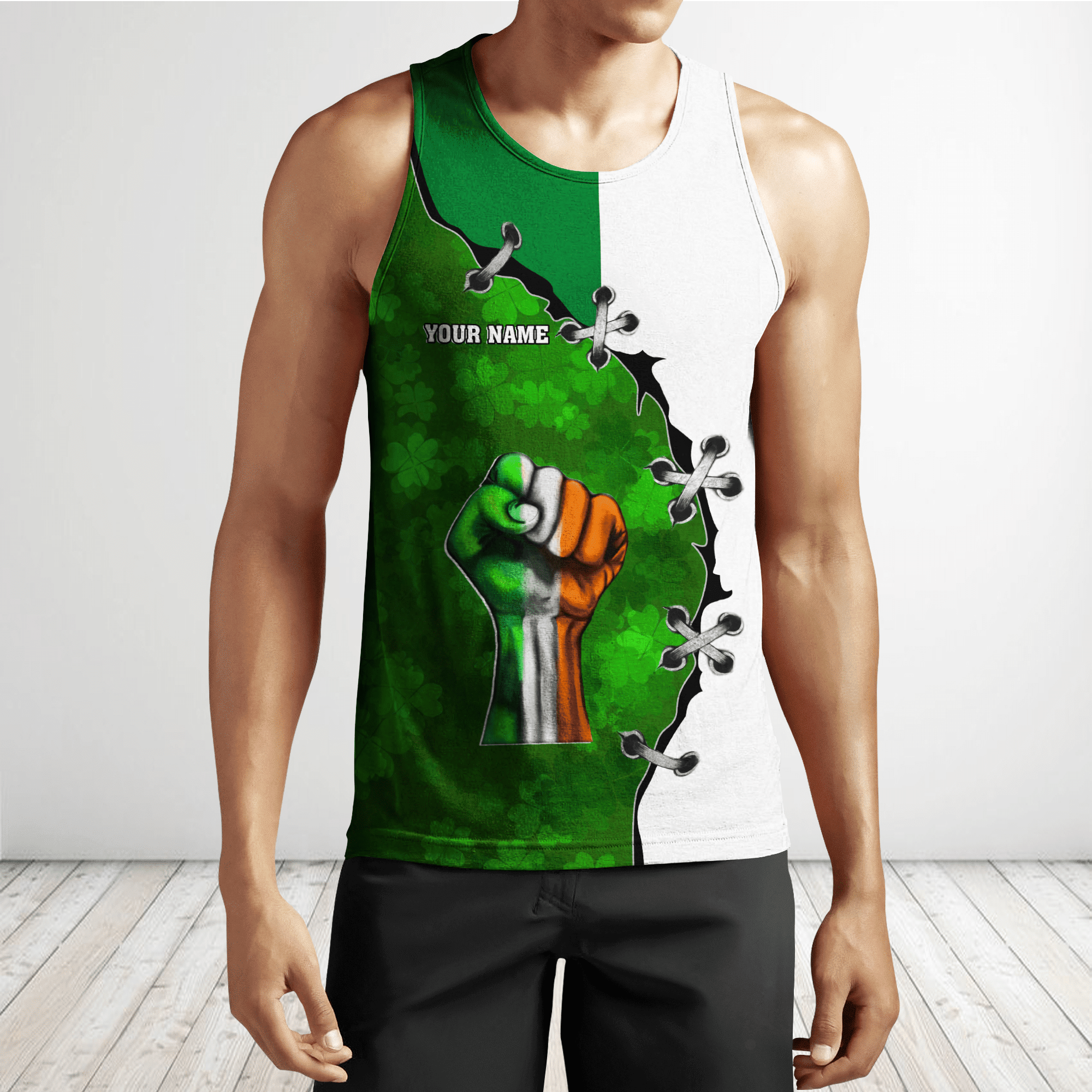 Irish Pride- St Patrick Day Unisex Shirts Custom Name Xt Hoodie 3D All Over Printed