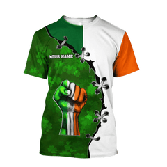 Irish Pride- St Patrick Day Unisex Shirts Custom Name Xt Hoodie 3D All Over Printed