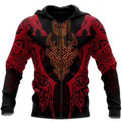 Custom Name Xt Celtic Dragon 3D Printed Shirt Hoodie