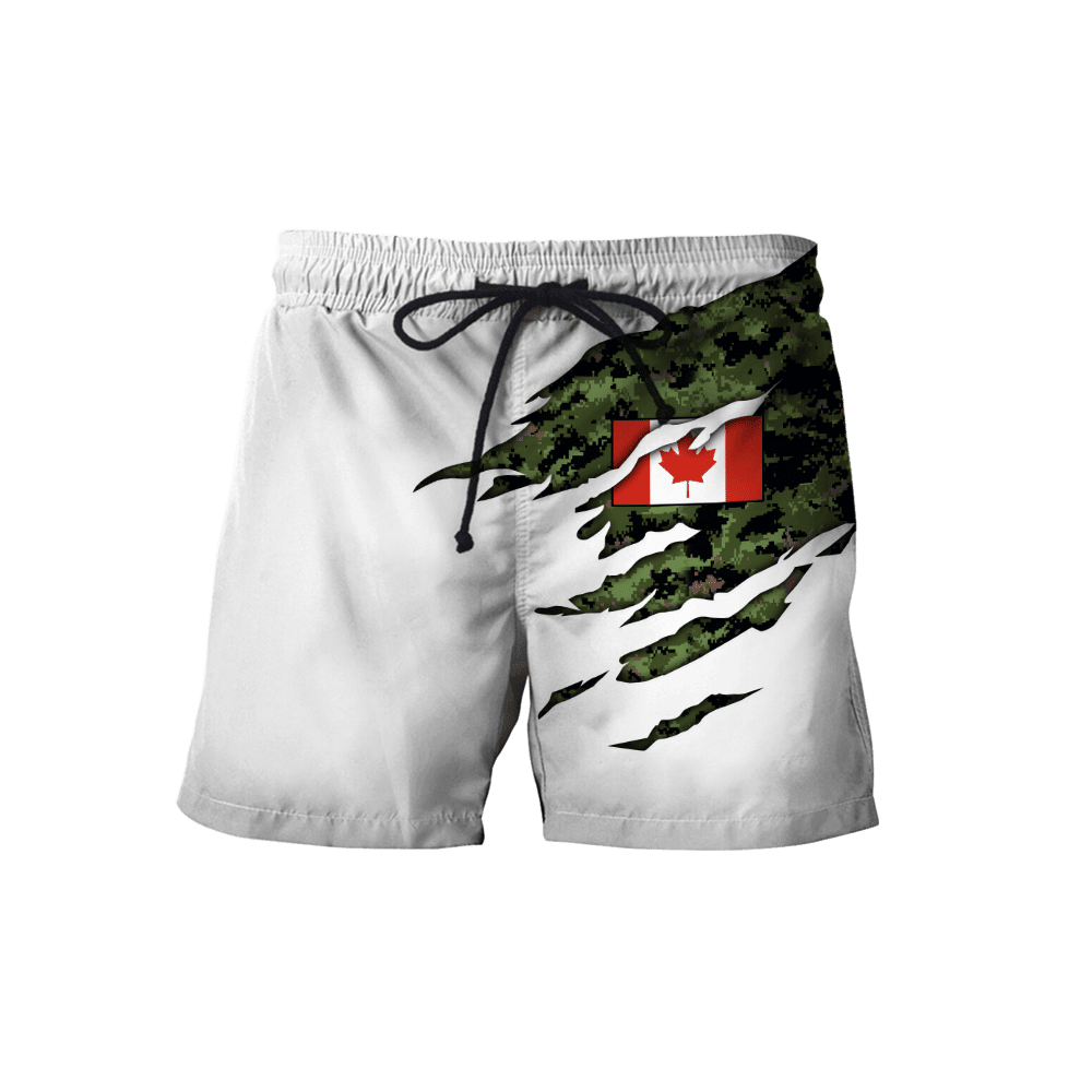 Canadian Veteran 3D Printed Clothes Hoodie