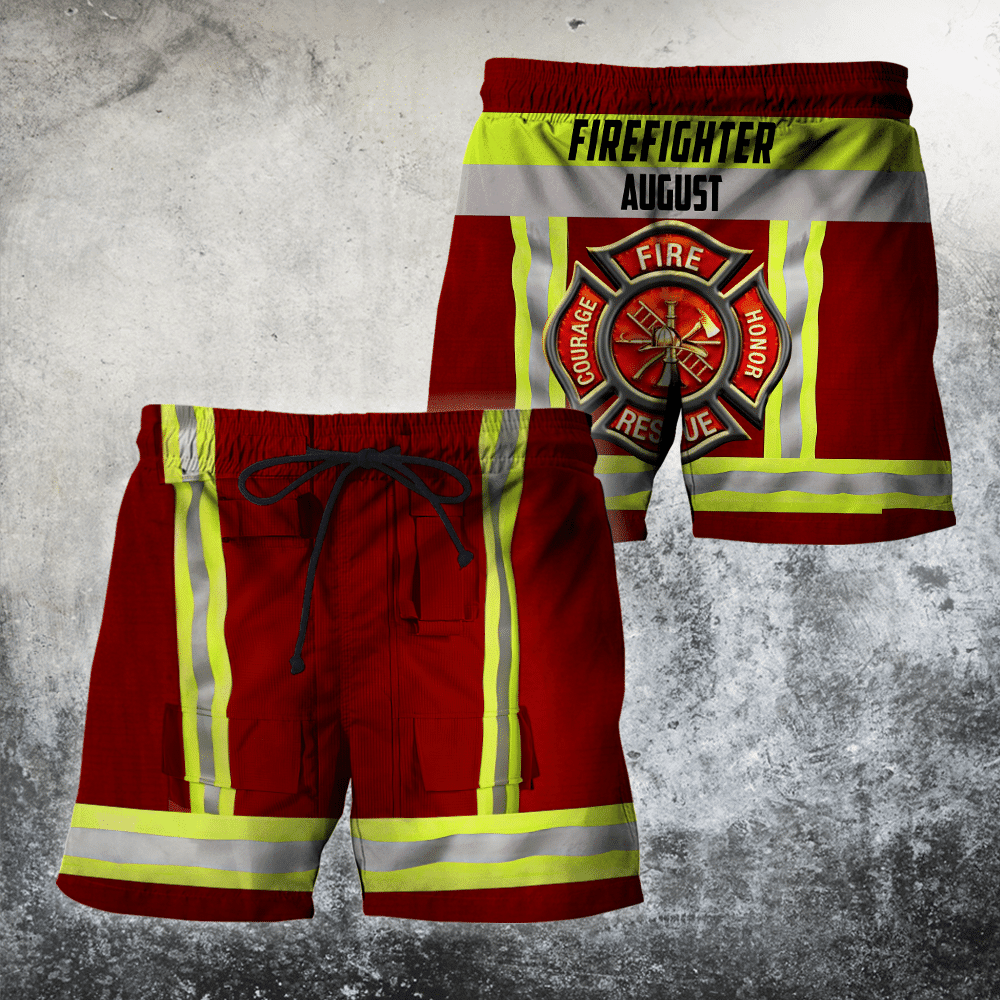 August Firefighter Hoodie For Men And Women