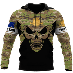 Personalized Name Xt Australian Veteran 3D Printed Clothes Hoodie