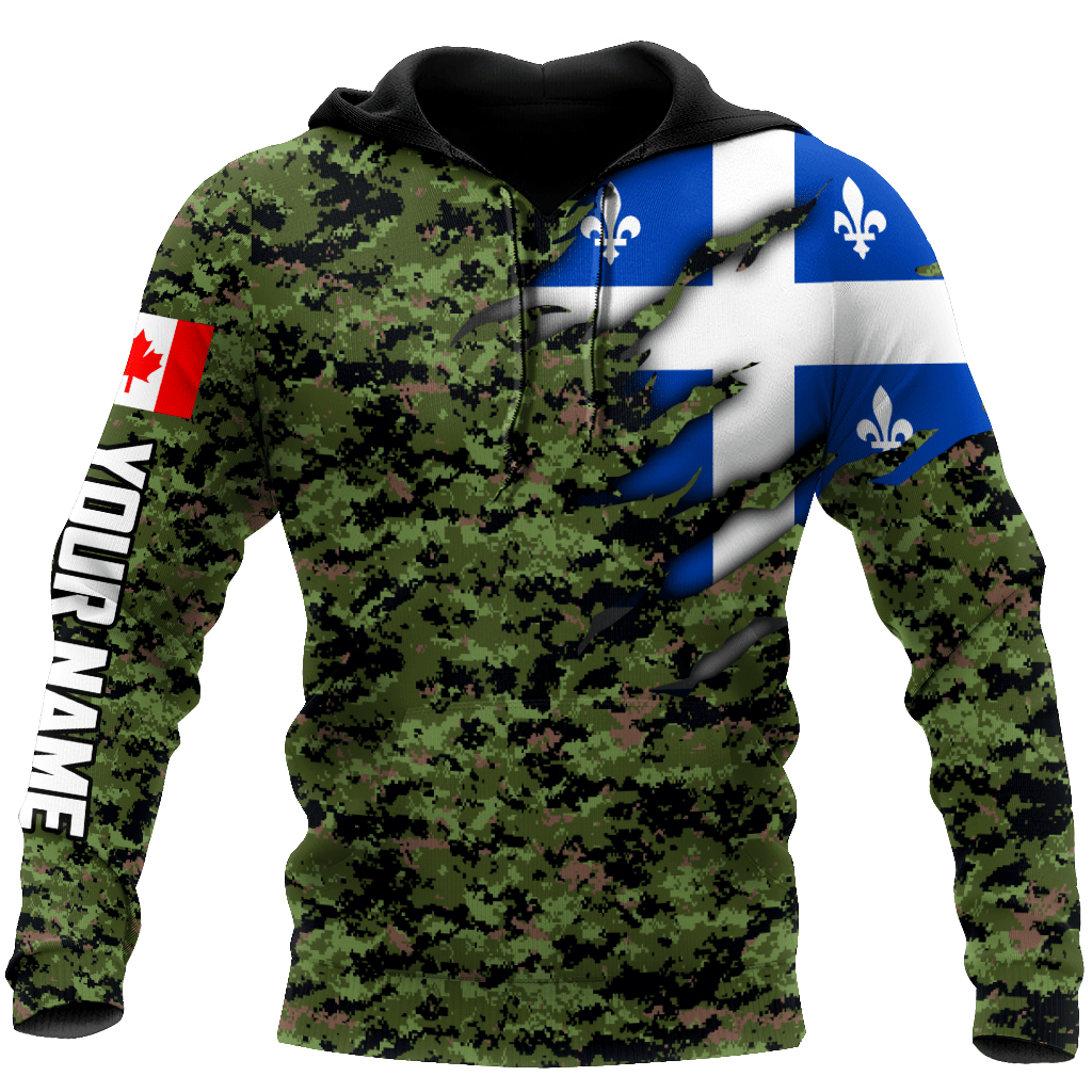 Custom Name Xt Quebec 3D Printed Shirts Hoodie