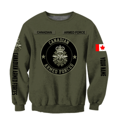 Personalized Name Xt Canada Armed Forces 3D Printed Shirts Hoodie