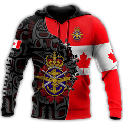 Canadian Veteran 3D All Over Printed Shirts Hoodie