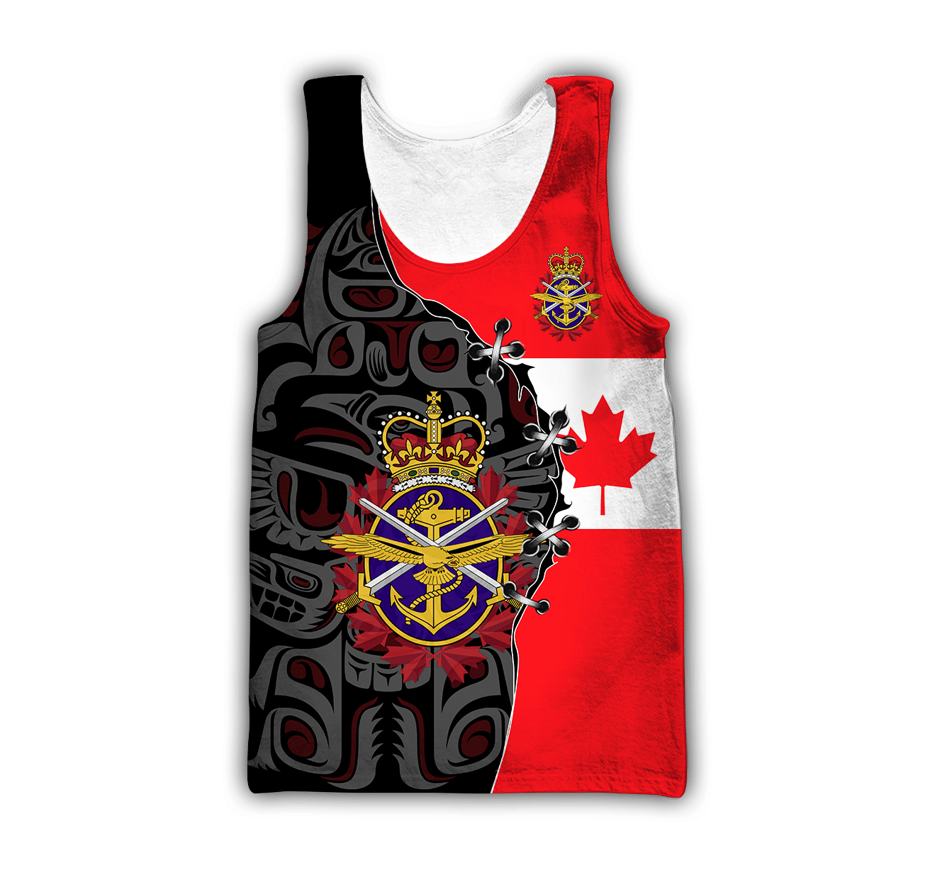 Canadian Veteran 3D All Over Printed Shirts Hoodie