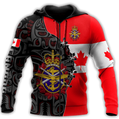 Canadian Veteran 3D All Over Printed Shirts Hoodie