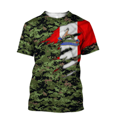 Royal Canadian Dragoons Pullover 3D All Over Printed Shirts Hoodie