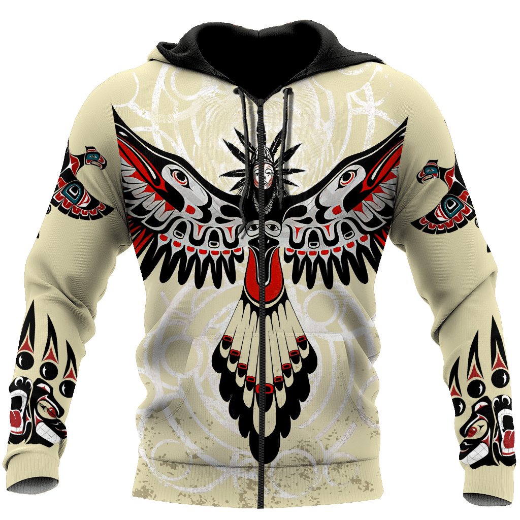 Haida Unisex Shirts Hoodie 3D All Over Printed