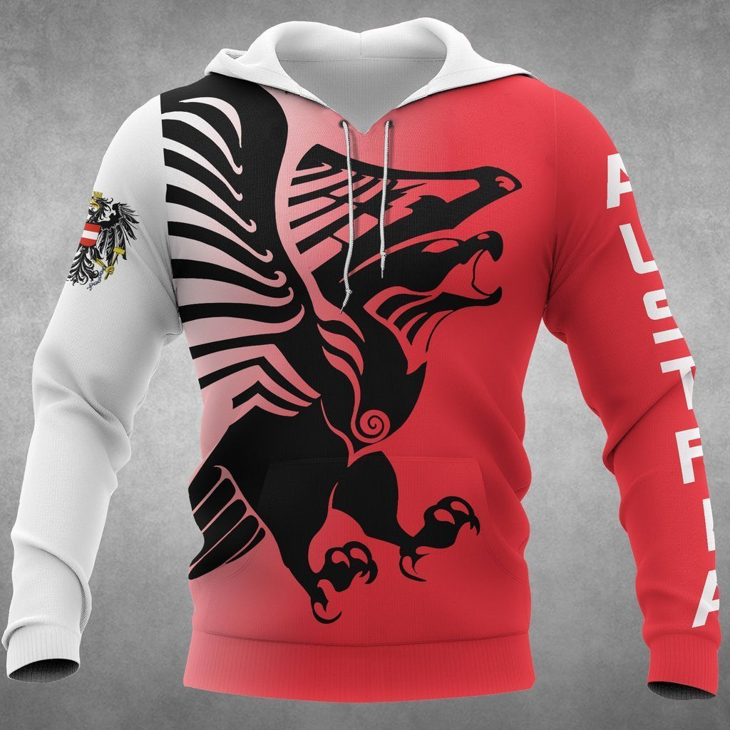 Austria Eagle Hoodie NVD1270 - Amaze Style™-Apparel