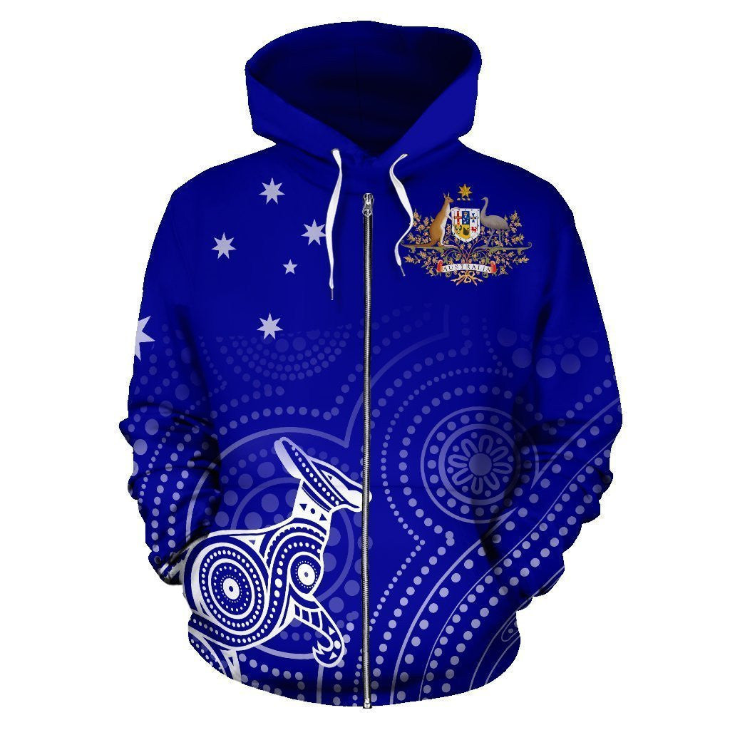 Australia Kangaroo Australia Pattern Hoodie- NNK1466 - Amaze Style™-Apparel