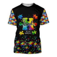 Autism 3D All Over Printed Shirts For Men And Women Hoodie