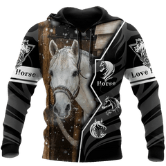 Beautiful Horse 3D All Over Printed shirt for Men and Women Pi040102 - Amaze Style™-Apparel