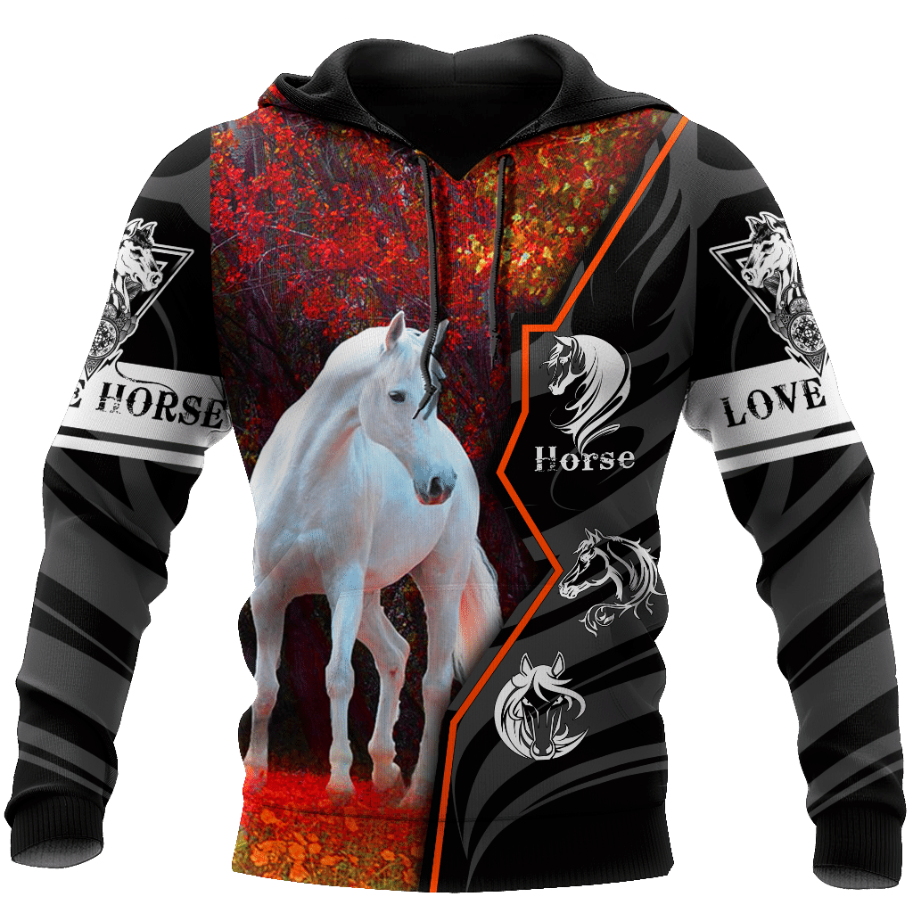 Beautiful Horse 3D All Over Printed shirt for Men and Women Pi040103 - Amaze Style™-Apparel