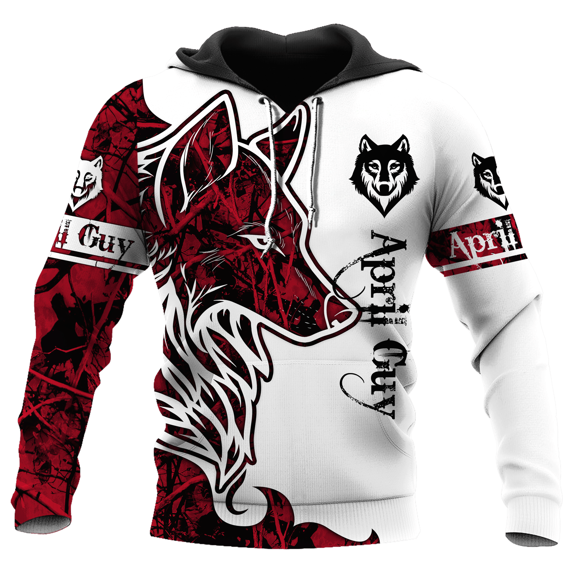 April Wolf 3D All Over Printed Unisex Hoodie - Amaze Style™