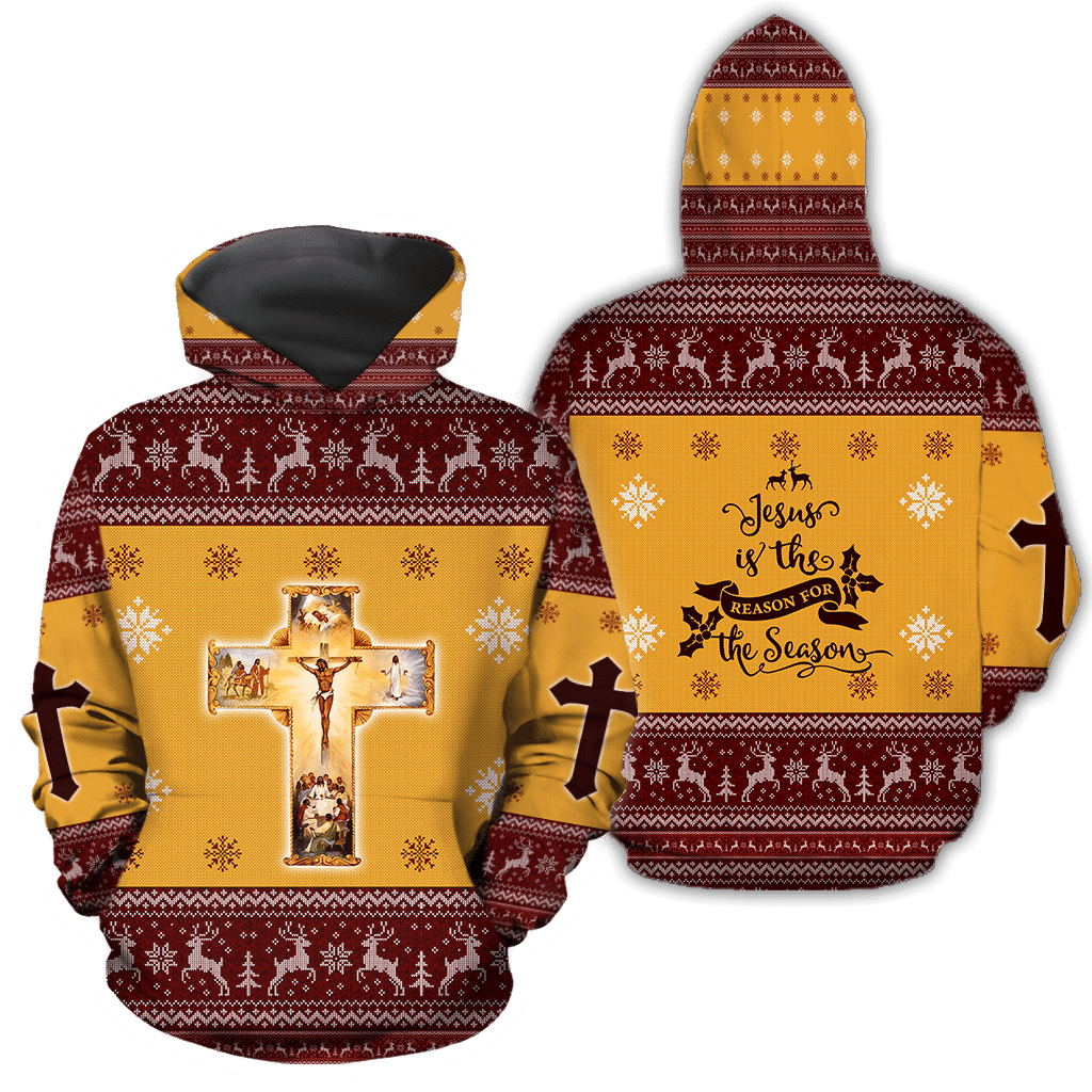 Jesus Christmas 3D All Over Printed Shirts For Men and Women - Amaze Style™-Apparel