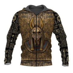 Anubis 3D All Over Printed Shirts For Men And Women Hoodie